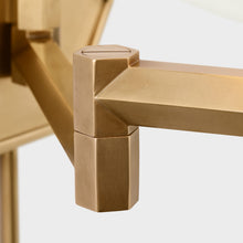 Load image into Gallery viewer, Olivier Swing Arm Wall Light in Detail.
