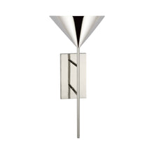 Load image into Gallery viewer, Orsay Uplight Wall Light in Polished Nickel.
