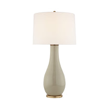 Load image into Gallery viewer, Orson Table Lamp in Coconut Porcelain.
