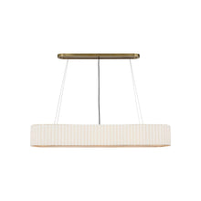 Load image into Gallery viewer, Palati Linear Chandelier in Hand-Rubbed Antique Brass (Large).
