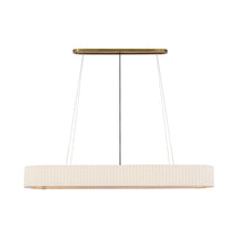Load image into Gallery viewer, Palati Linear Chandelier in Hand-Rubbed Antique Brass (X-Large).
