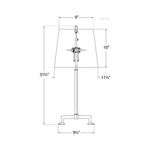 Load image into Gallery viewer, Parish Table Lamp - line drawing.

