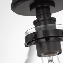 Load image into Gallery viewer, Parkington Conical Flush Mount Ceiling Light in Detail.
