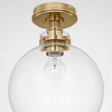 Load image into Gallery viewer, Parkington Globe Flush Mount Ceiling Light in Detail.
