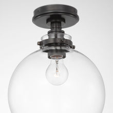 Load image into Gallery viewer, Parkington Globe Flush Mount Ceiling Light in Detail.
