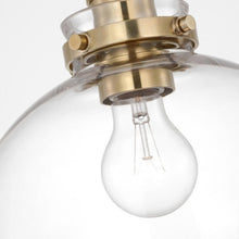 Load image into Gallery viewer, Parkington Globe Flush Mount Ceiling Light in Detail.
