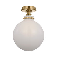 Load image into Gallery viewer, Parkington Globe Flush Mount Ceiling Light in Detail.
