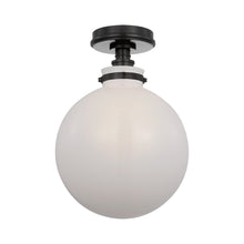 Load image into Gallery viewer, Parkington Globe Flush Mount Ceiling Light in Detail.
