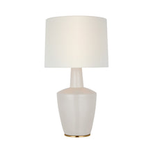 Load image into Gallery viewer, Paros Table Lamp in Ivory (17-Inch).
