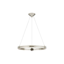 Load image into Gallery viewer, Paxton LED Chandelier in Polished Nickel (24-Inch).
