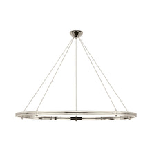 Load image into Gallery viewer, Paxton LED Chandelier in Polished Nickel (60-Inch).
