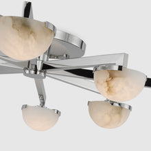 Load image into Gallery viewer, Pedra LED Flush Mount Ceiling Light in Detail.
