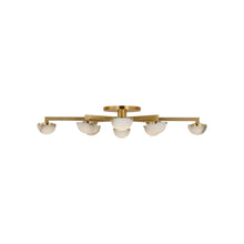 Load image into Gallery viewer, Pedra LED Flush Mount Ceiling Light in Detail.
