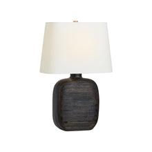 Load image into Gallery viewer, Pemba Table Lamp in Chimney Black (Medium).
