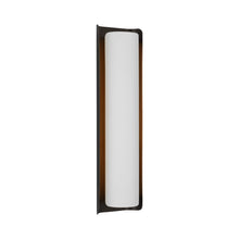 Load image into Gallery viewer, Penumbra LED Wall Light in Bronze/White (21-Inch).
