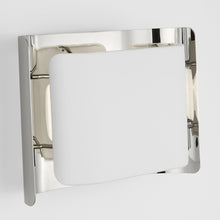 Load image into Gallery viewer, Penumbra Wide LED Wall Light in Detail.
