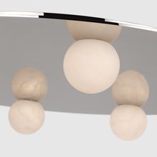 Load image into Gallery viewer, Pertica LED Flush Mount Ceiling Light in Detail.

