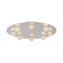 Load image into Gallery viewer, Pertica LED Flush Mount Ceiling Light in Detail.
