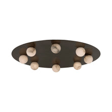 Load image into Gallery viewer, Pertica LED Flush Mount Ceiling Light in Detail.
