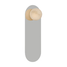 Load image into Gallery viewer, Pertica LED Wall Light in Polished Nickel (14.25-Inch).
