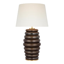 Load image into Gallery viewer, Phoebe Table Lamp in Crystal Bronze(Large).
