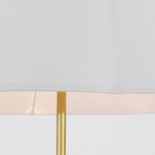 Load image into Gallery viewer, Phoebe Tray Floor Lamp in Detail.

