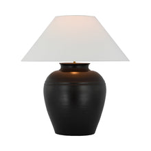 Load image into Gallery viewer, Prado Table Lamp in Matte Black.

