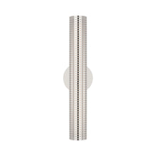 Load image into Gallery viewer, Precision LED Bullet Wall Light in Polished Nickel.
