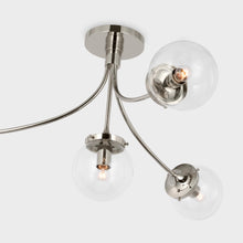Load image into Gallery viewer, Prescott Semi Flush Ceiling Light in Detail.
