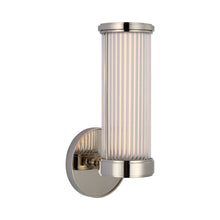 Load image into Gallery viewer, Ranier LED Bath Wall Light in Polished Nickel (10.5-Inch).
