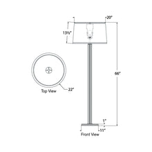 Load image into Gallery viewer, Riley Floor Lamp - line drawing.
