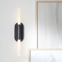 Load image into Gallery viewer, Rousseau LED Bath Wall Light in Detail.
