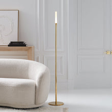 Load image into Gallery viewer, Rousseau LED Floor Lamp in in living room.
