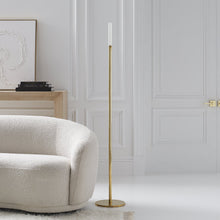 Load image into Gallery viewer, Rousseau LED Floor Lamp in in living room.

