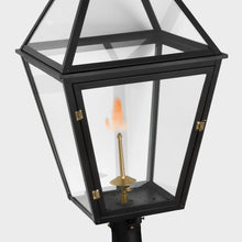 Load image into Gallery viewer, Stratford Outdoor Gas Post Light in Detail.
