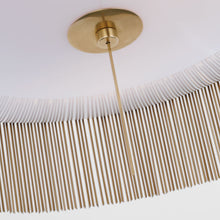 Load image into Gallery viewer, Sutton Flush Mount Ceiling Light in Detail.
