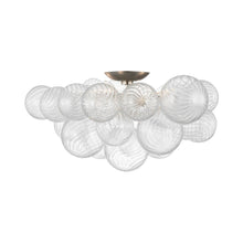 Load image into Gallery viewer, Talia Semi Flush Mount Ceiling Light.
