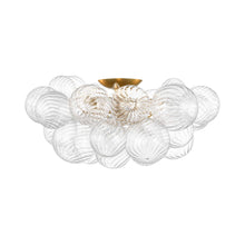 Load image into Gallery viewer, Talia Semi Flush Mount Ceiling Light in Gild (4-Light).
