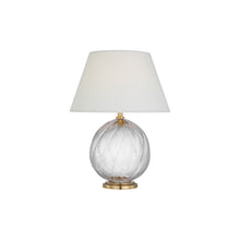 Load image into Gallery viewer, Talia Table Lamp in Clear Glass(Small).
