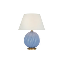 Load image into Gallery viewer, Talia Table Lamp in Blue(Small).

