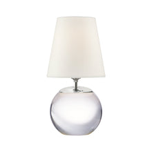 Load image into Gallery viewer, Terri Table Lamp in Crystal (12.5-Inch).
