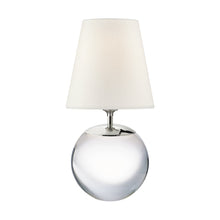 Load image into Gallery viewer, Terri Table Lamp in Crystal (15-Inch).
