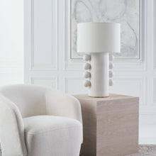 Load image into Gallery viewer, Tiglia LED Table Lamp in living room.
