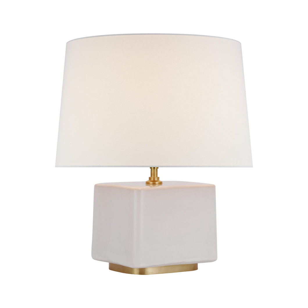 Toco Table Lamp in Ivory.