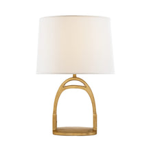 Load image into Gallery viewer, Westbury Table Lamp in Natural Brass.
