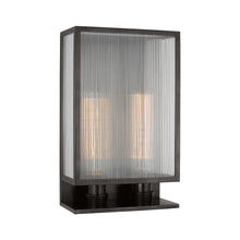 Load image into Gallery viewer, York  Wall Light in Bronze (2-Light/Small).
