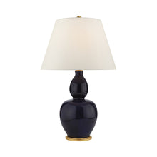 Load image into Gallery viewer, Yue Table Lamp in Denim Porcelain.

