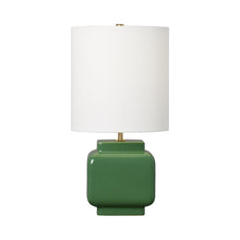 Load image into Gallery viewer, Anderson Table Lamp in Green (Medium).
