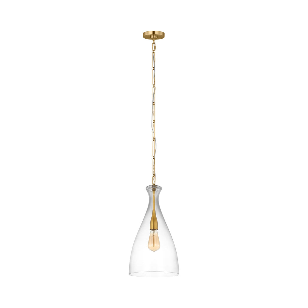 Athena Pendant Light in Clear Glass (Small).