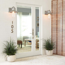 Load image into Gallery viewer, Boynton Outdoor Wall Light in Outside Area.
